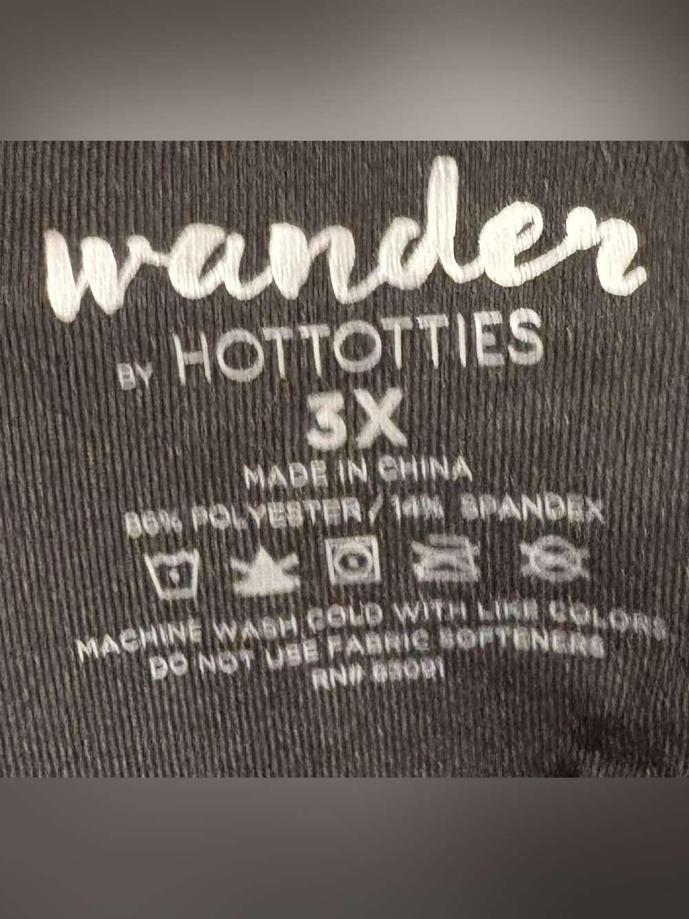 Wander Black High-Waist Ponte Leggings - Picture 3 of 3